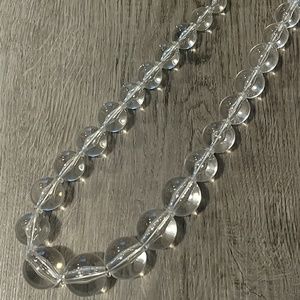 Ben-Amun Silver Necklace Elegant Crystal Design